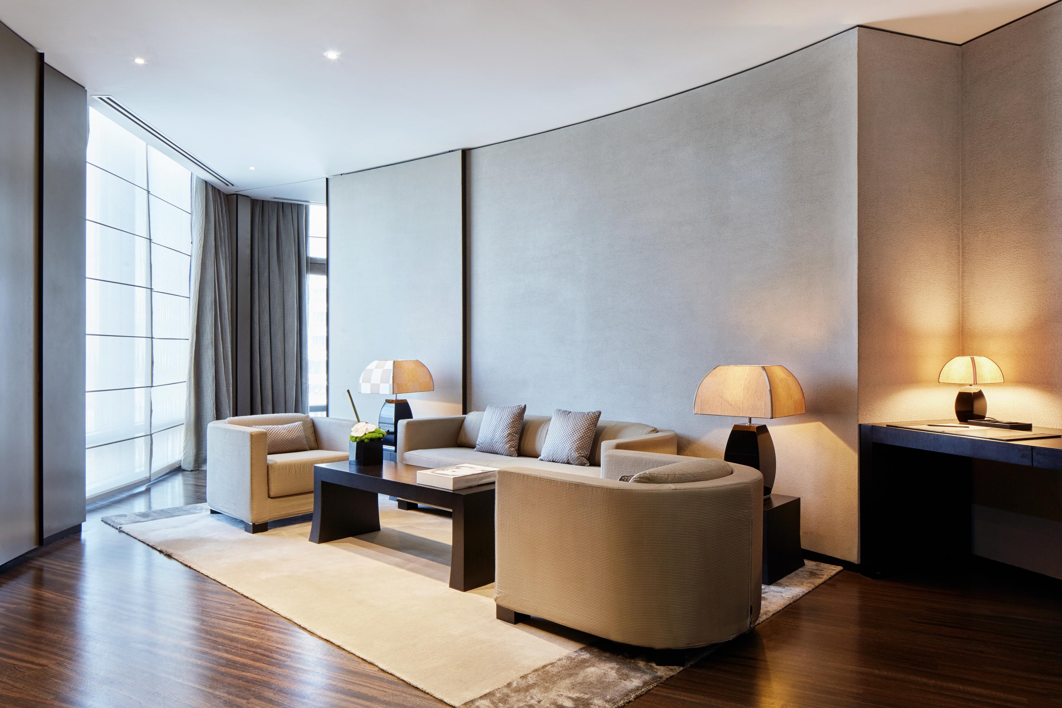 Armani Hotel Dubai Exterior foto The Living Room