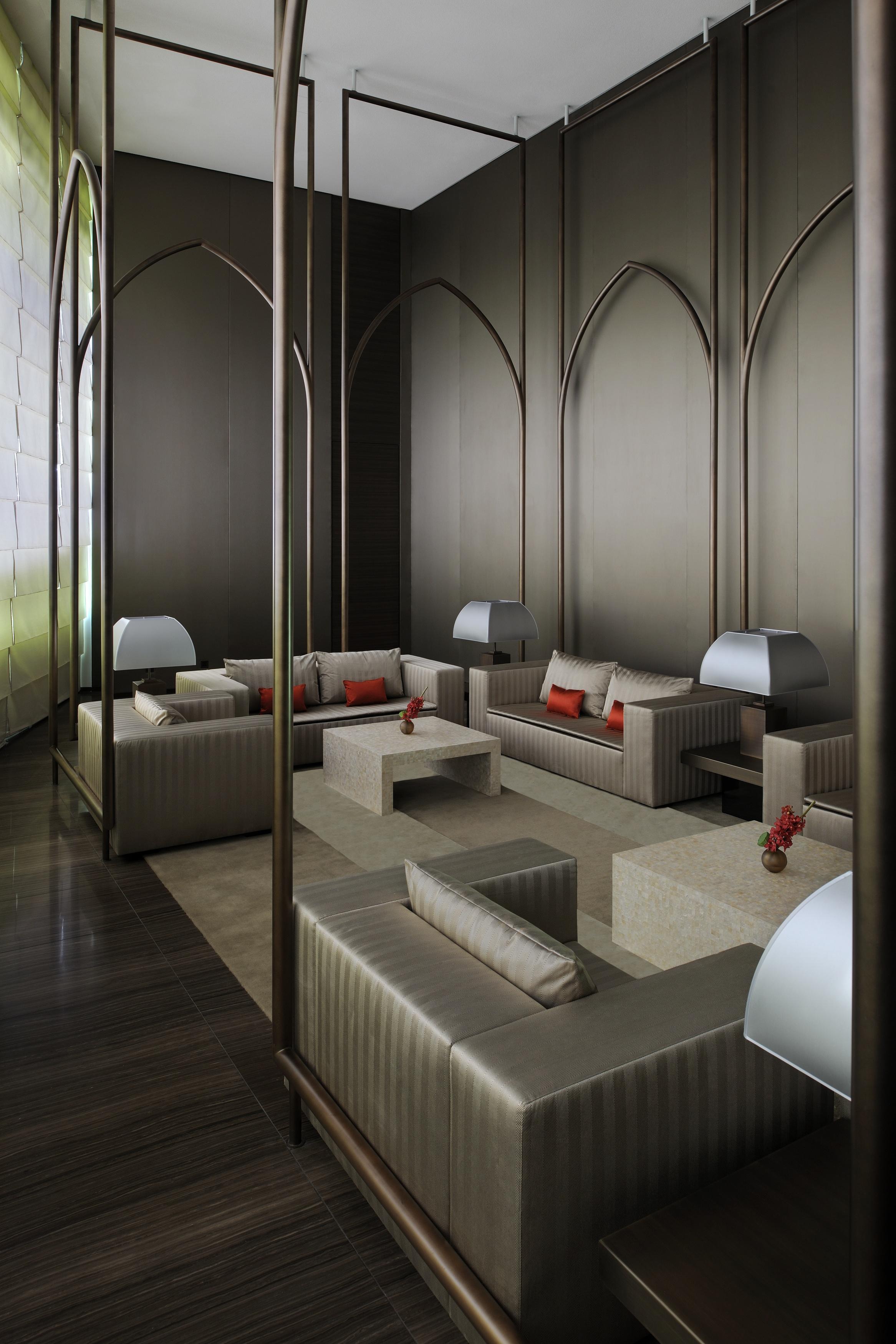 Armani Hotel Dubai Exterior foto The interior of the lounge