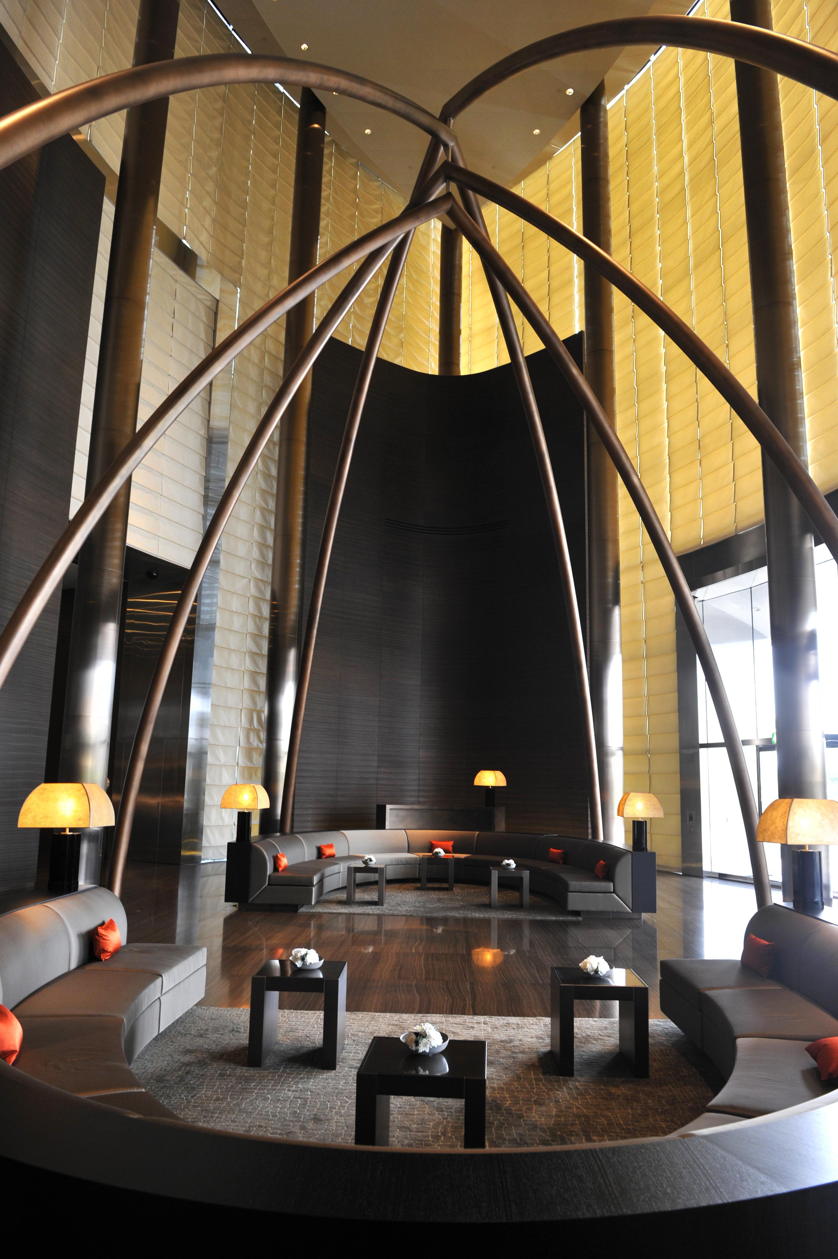 Armani Hotel Dubai Exterior foto The lobby of the hotel