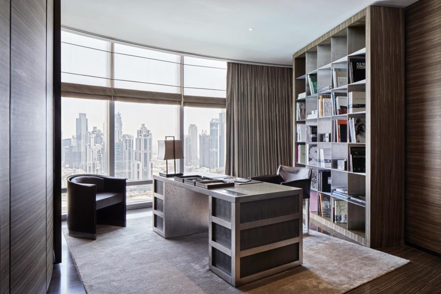 Armani Hotel Dubai Exterior foto Office