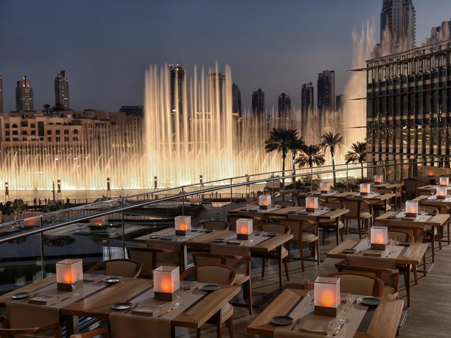 Armani Hotel Dubai Exterior foto The Address Downtown Dubai
